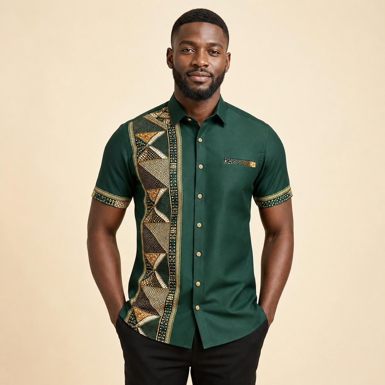 Men's Heritage Ankara shirt